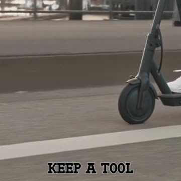 Keep a tool kit for basic repairs on the go.