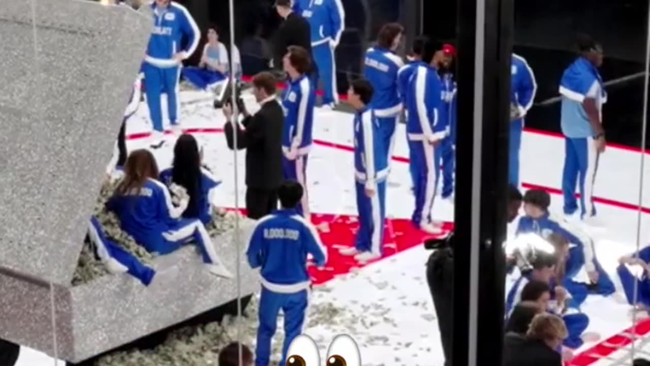Mr beast playing with big creaters...