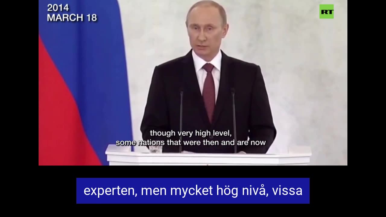 # 1196 - Ryssland/Putin - del 13. SVENSKTEXTAD