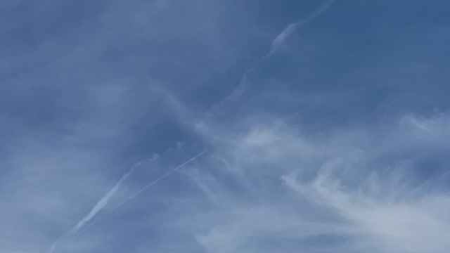 Chemtrail clouds