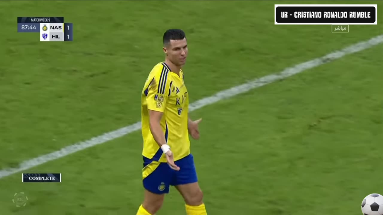 Cristiano Ronaldo - Al-Nassr vs Al-Hilal 1-1 Extended Highlights & Goals 2024