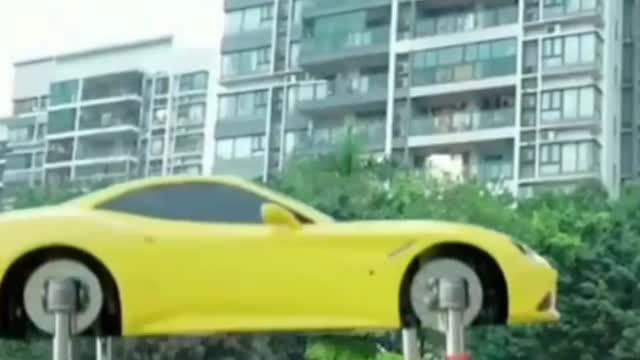 Amazing magical car