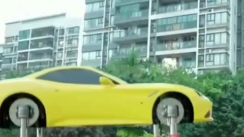 Amazing magical car