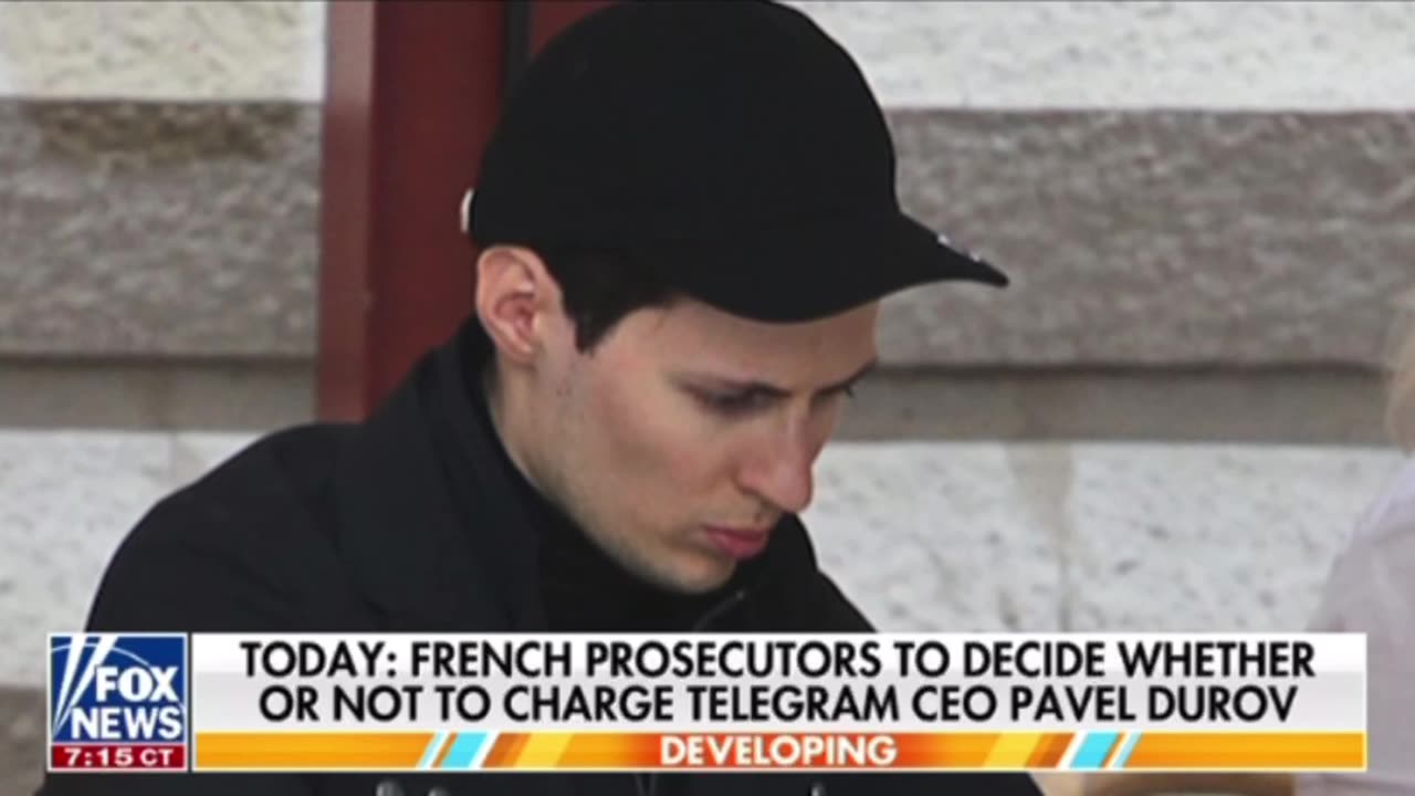 Today, French prosecutors to decide whether or not to charge Telegram CEO Pavel Durov