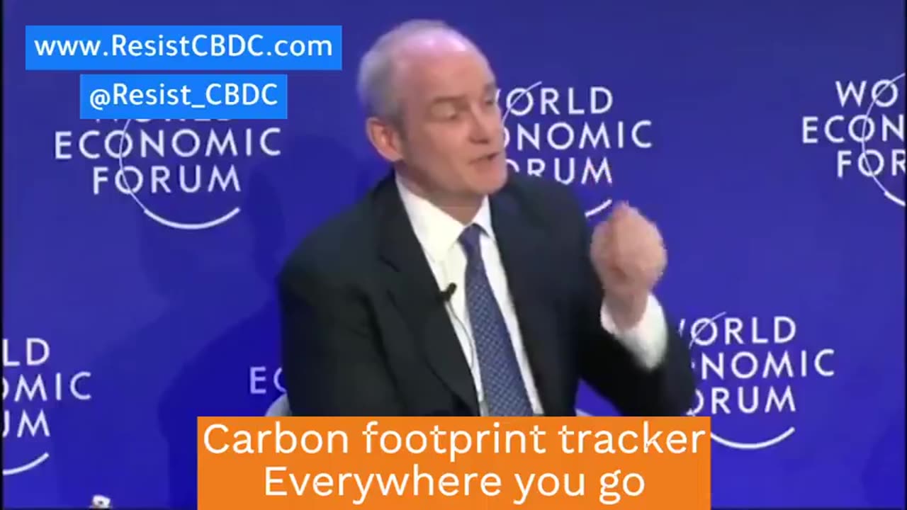 WEF wants everyone to have a 'personal carbon footprint tracker' :