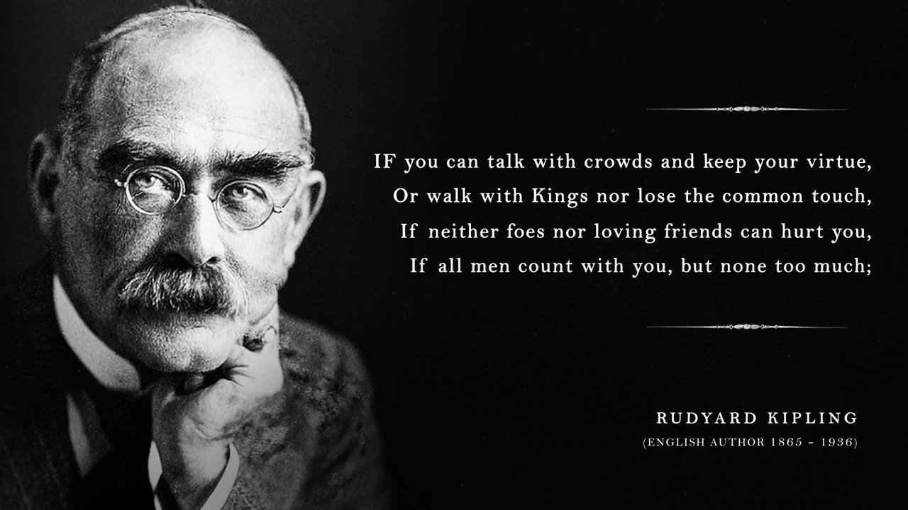 IF: Rudyard Kipling's Poetic Wisdom for Personal Transformation