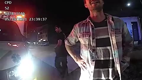 Crashes Motorcycle, Becomes Enraged At Police
