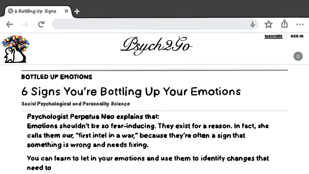 6 Signs You’re Bottling Up Your Emotions