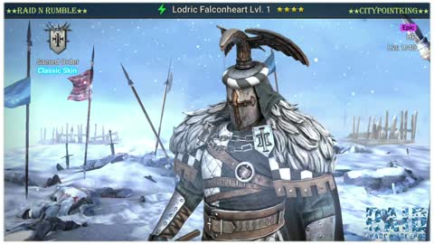 Raid Shadow Legends - Lodric Falconheart - Classic Skin