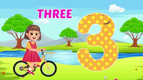 Numbers Song with Animations _ Fun Number Learning from 1 to 10 Counting Down Song _ Abckid Engaging