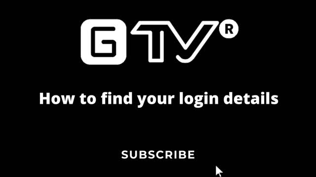 How to find your login details on tivimate?