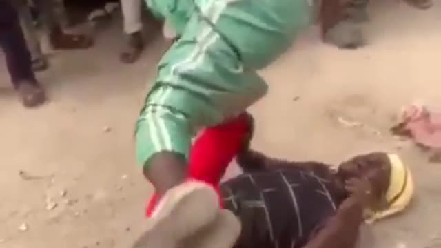 Funny African performance video.