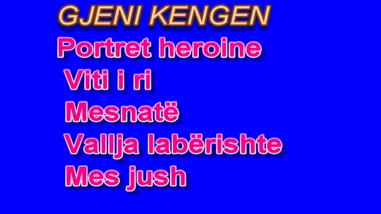 Quiz me kenge nga festivali ne rtsh