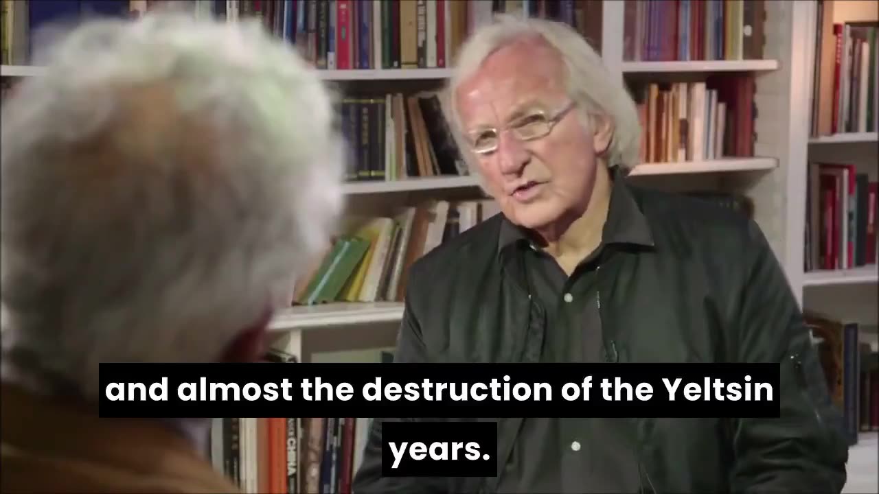 John Pilger- "The West is mystified that Vladimir Putin has a 90% approval rating"