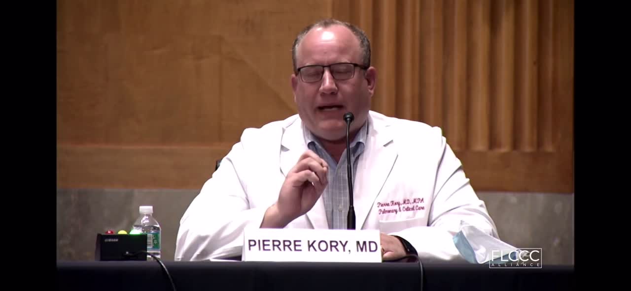 FLCCC Pierre Kory touts Ivermectin