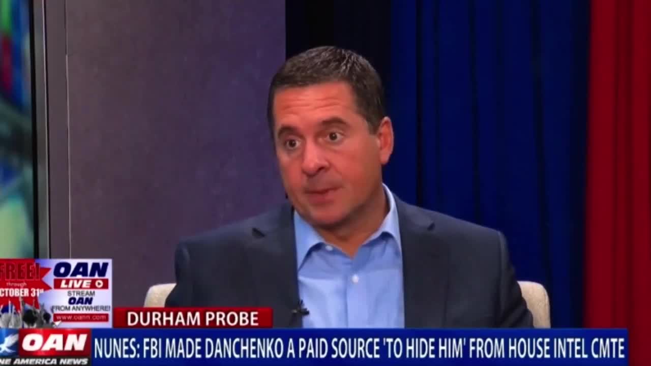 Nunes: The FBI made Danchenko a paid source in order to hide him from the House Intelligence Committee.