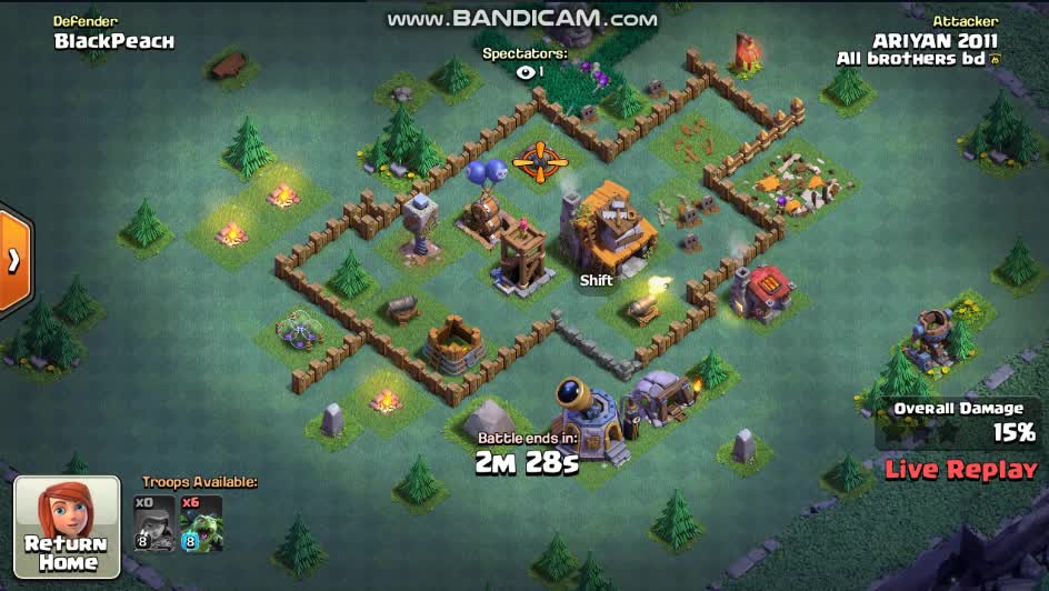 COC Battle 12