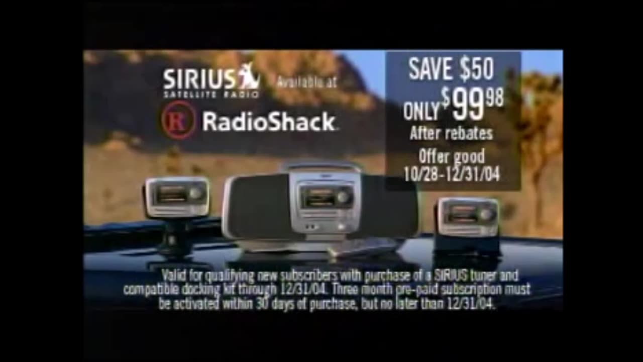 Radio Shack Commercial