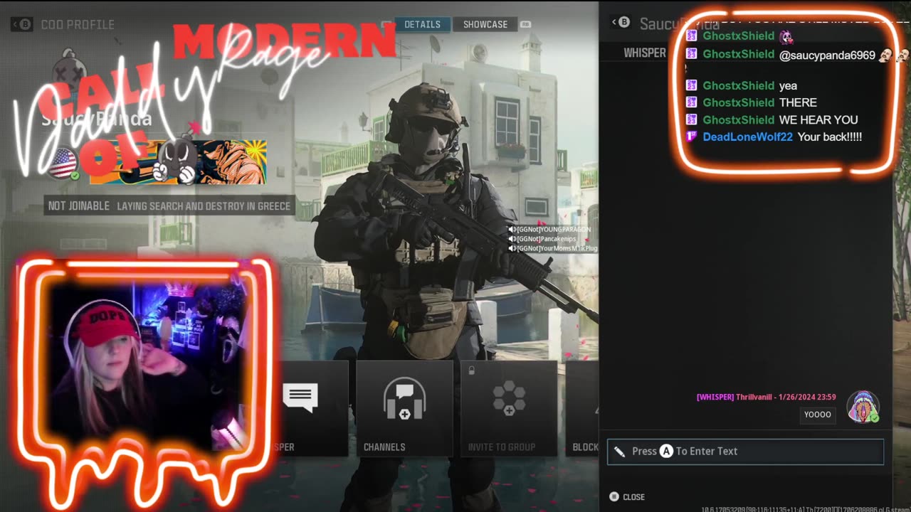 Call of Daddy, Modern Rage