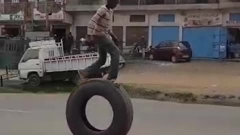 how to ride a wheel