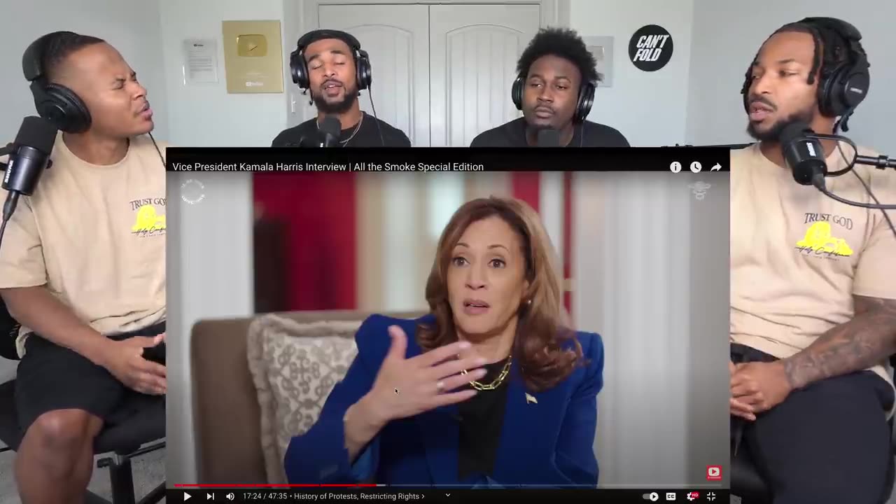 Kamala PANDERS to NBA Stars with OUTRAGEOUS Trump Slavery Claim!