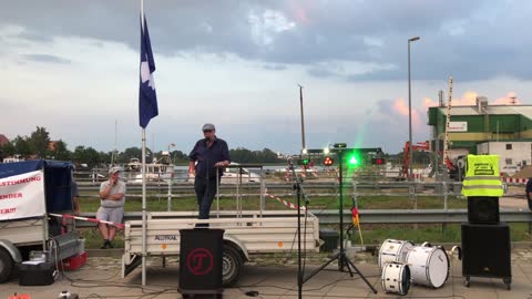 Wolgast - Redebeitrag von Thomas 16-08-2022