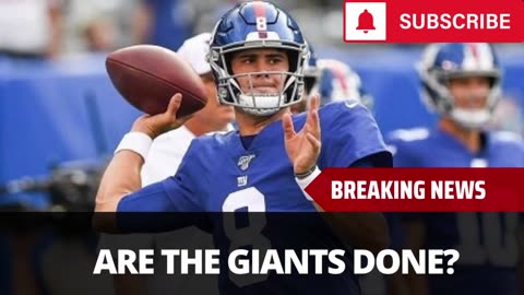 Are The Giants Done?