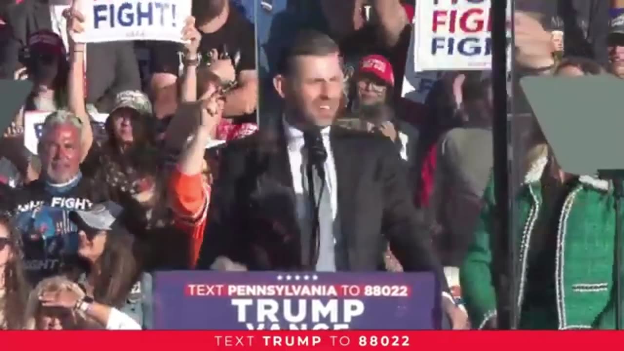 Eric Trump Butler PA 10/5/24