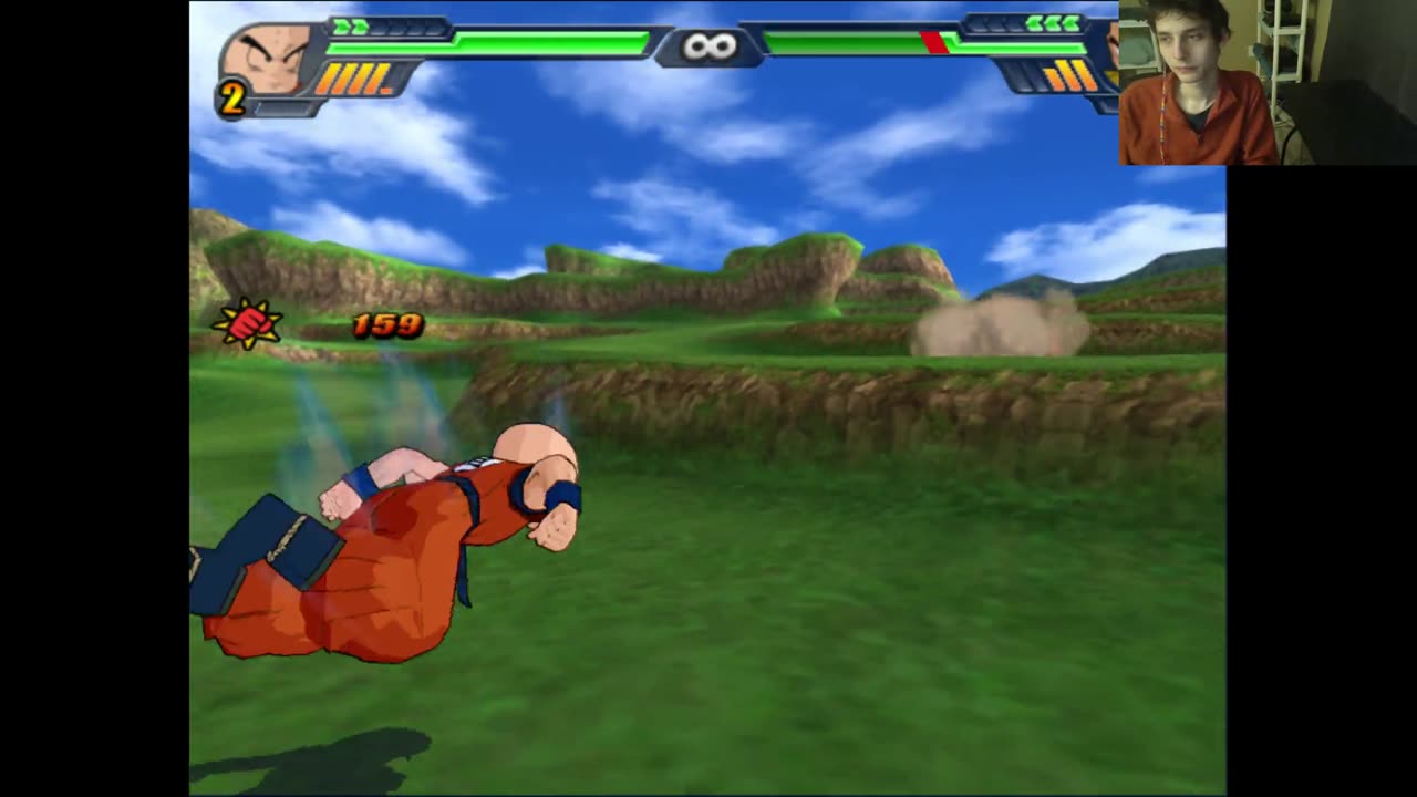 Dragon Ball Z Budokai Tenkaichi 3 Battle #86 With Live Commentary - Nappa VS Krillin