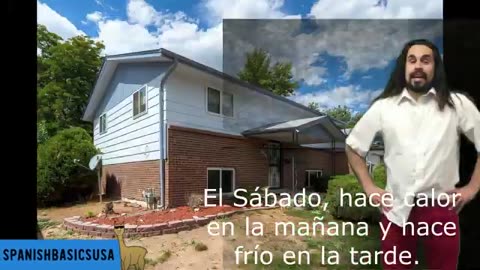 Spanish Basics USA News with the weather