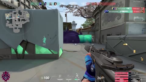 Plastic... but 4 enemies eliminated in Valorant ...