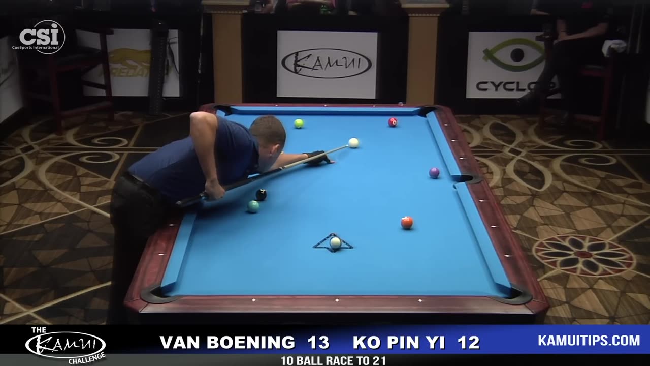 CSI Presents The Kamui Challenge: Shane Van Boening vs Ko Pin Yi Pt.2