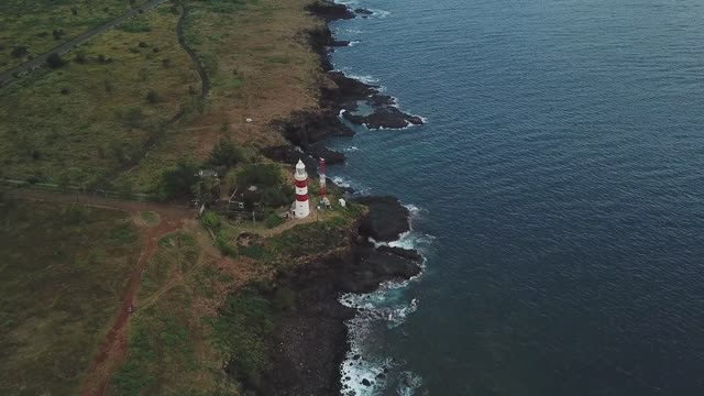 Sea Amazing view Blue Sky Light House Ocean