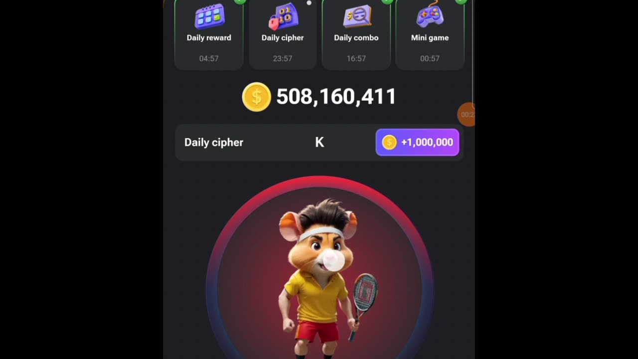 19 AUGUST HAMSTER KOMBAT DAILY CIPHER