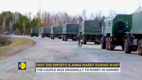 Wedding bells in warzone Kyiv_ Dmytro proposed to Anna during New Year _ Russia-