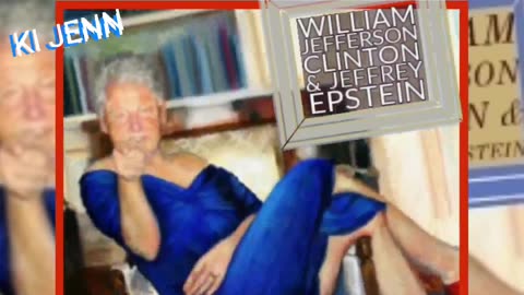 KI JENN | Observing The Epstein Painting Of Bill Clinton