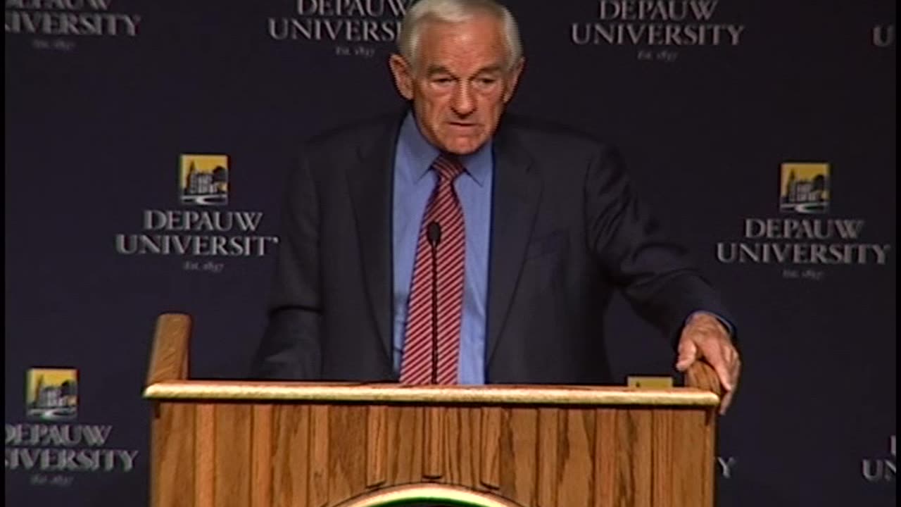 September 10, 2013 - Ron Paul Speaks at Indiana College (Montage)