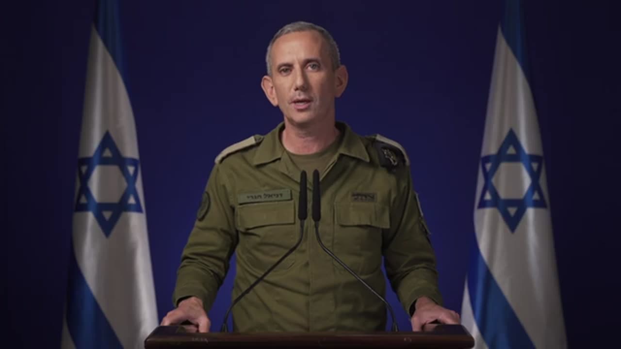 Press Conference from IDF Spokesperson RAdm. Daniel Hagari-September 21