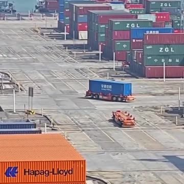 Ports in china are run by 5G avatars.... t