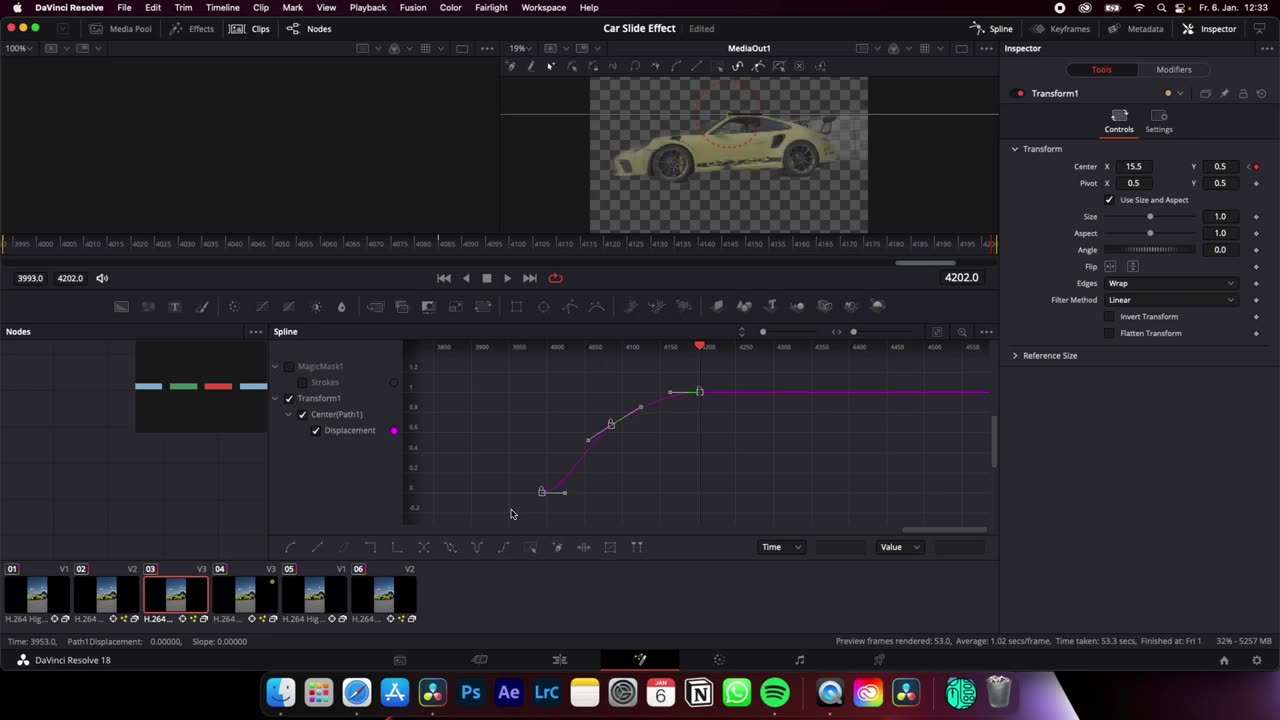 Insane slide effect for trending vedios