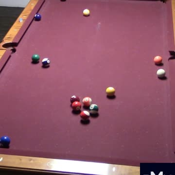 COMBINATION INTO THE SIDE POCKET!