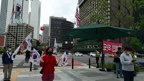 #NationalAnthemOfUSA #SKoreansLoveAmerica#SolidKoreaUSAlliance#대한문#국본#미국국가#애국가#FreedomRally