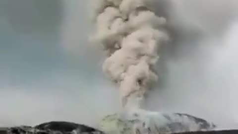 NEW - Indonesia's Anak Krakatau volcano and a volcano on Japan's Iwo Jima island erupt.