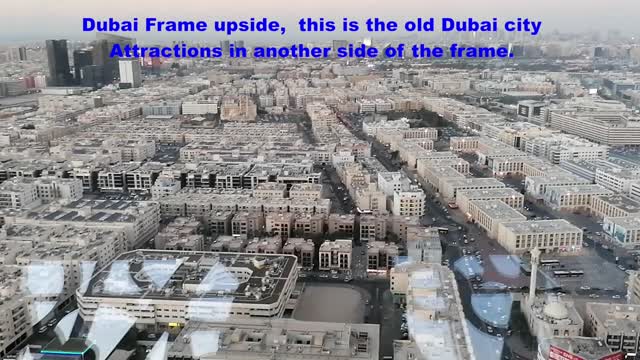 Dubai Frame | Old and New Dubai both side of the Frame |