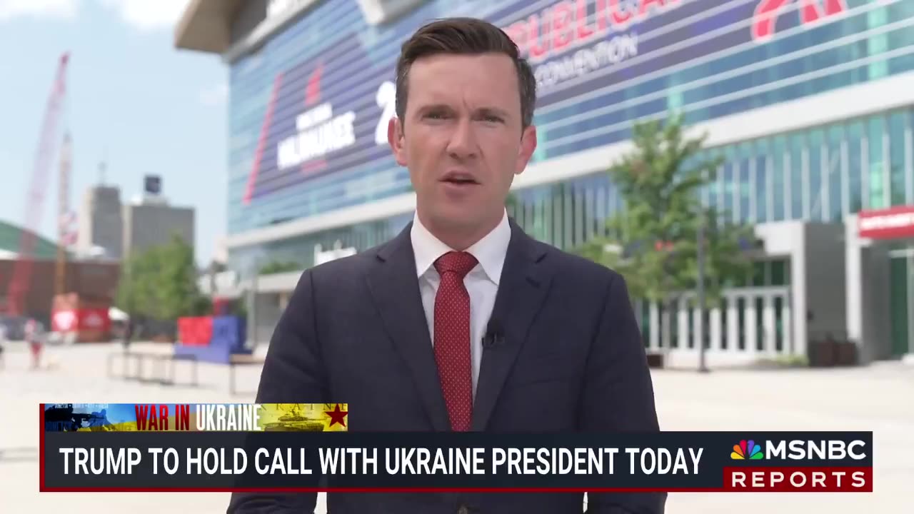 MSNBC: Trump to hold a call with Ukraine’s president today