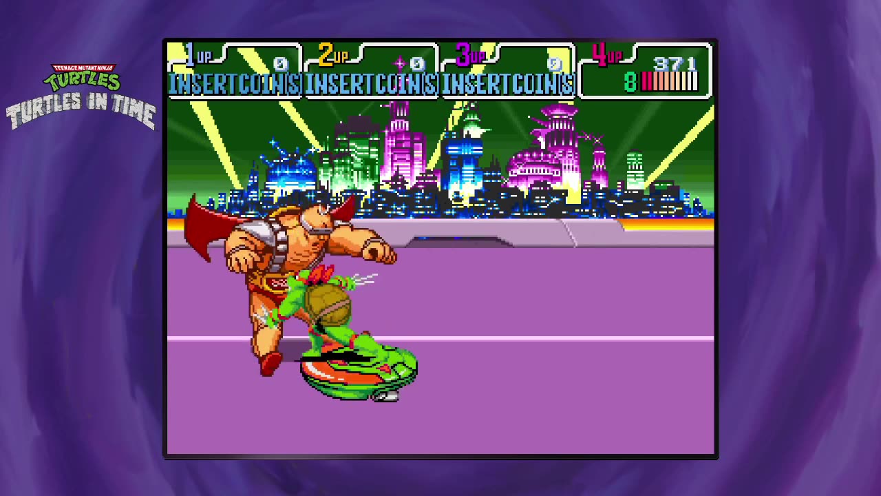 Quarter Munchers - Teenage Mutant Ninja Turtles: Turtles in Time Raphael playthrough