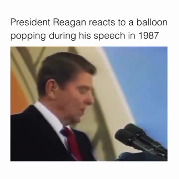Classic President Reagan Moment