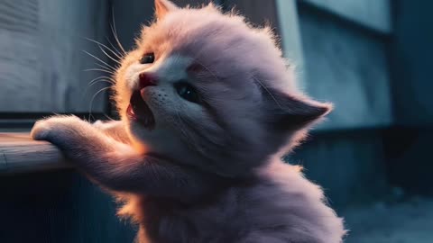 Cat life journey #ai animation