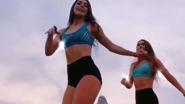 Amazing shuffle dance