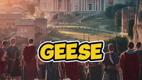 Geese saved roman empire